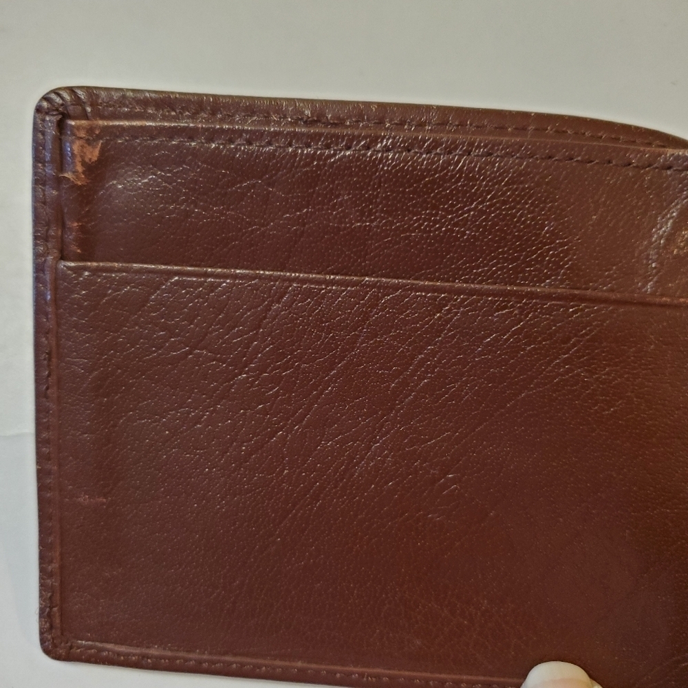 Christian Dior Vintage Men's Brown Leather Wallet - Picture 5 of 12